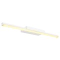 Glenos 60, luminaire de miroir profilé, blanc, smd led, 12,6w, 3000k