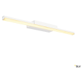 Glenos 60, luminaire de miroir profilé, blanc, smd led, 12,6w, 3000k