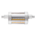 SLV by Declic Ampoule LED QT DE12 R7S 78 mm,  9 W, 3000 K, IRC90, 330°,