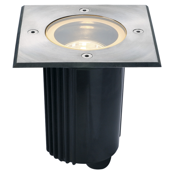 Spot de sol encastré DASAR 115 GU10 DE SOL CARRE - SLV by Declic