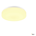 Lipsy® 30, applique et plafonnier intérieur, drum, blanc, led, 15w, 3000k/4000k, ip44