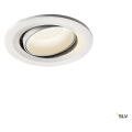 Numinos® move s, encastré de plafond intérieur, orientable, 20°, blanc, led, 8,6w, 4000k