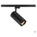 Numinos® xl, spot pour rail 3 allumages intérieur, 60°, noir, led, 36w, 2700k, variable