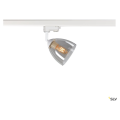 Para cone gl, spot pour rail 3 allumages intérieur, blanc/transparent, gu10, 25w max