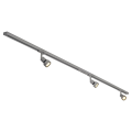 KIT rail 1 allumage PURI, gris argent, 2x1m, 3x PURI spot et sources LED