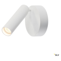 SLV by Declic KARPO, 1 spot, LED, applique plafonnier rond, blanc, 7,5W, 3000K