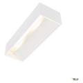 Logs in, applique intérieure, rectangulaire, blanc, led, 17w, 3000k, variable triac