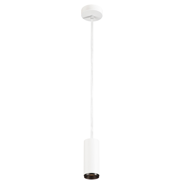 Numinos, suspension intérieure, 24°, blanc/noir, led, 10,42w, 2700k, variable dali