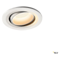 Numinos® move s, encastré de plafond intérieur, orientable, 40°, blanc, led, 8,6w, 2700k