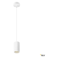 Asto tube, suspension, gu10, longueur de suspension 250 cm, 1x max. 10 w, blanc