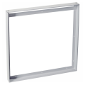 SLV by Declic Cadre de montage pour I-VIDUAL LED PANEL, 62x62cm, gris argent