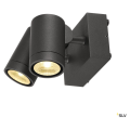 SLV by Declic HELIA, applique, double, anthracite, 2x8W LED, 3000K