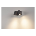 SLV by Declic HELIA, applique, double, anthracite, 2x8W LED, 3000K