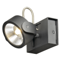 SLV by Declic KALU LED 1 applique/plafonnier, noir, LED 17W, 3000K, 60°