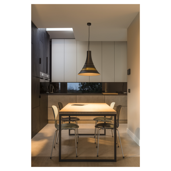 Bato 45, suspension intérieure, noir, led, 30w, 2700k, variable triac - SLV - 1000435