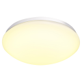 Applique et plafonnier intérieur, dome, blanc, led, 15w, 3000k/4000k, ip44 Lipsy® 30