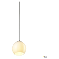 Sun, suspension intérieure, blanc/chrome, e27, 60w max, câble nu sans patère