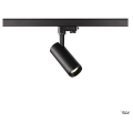 Numinos, spot pour rail 3 allumages, intérieur, 36°, noir, led, 10,42w, 4000k, variable triac