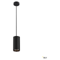 Numinos, suspension intérieure, 60°, noir, led, 28w, 3000k, variable triac