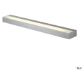 SLV by Declic SEDO 14 LED, applique, carrée, alu brossé, verre satiné