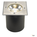 Rocci carre 6w led. encastré de sol ext. inox 316. 3000k. ip67