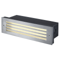 BRICK MESH LED INOX 316 plafonnier encastré, 4W LED, blanc chaud, IP54