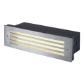 BRICK MESH LED INOX 316 plafonnier encastré, 4W LED, blanc chaud, IP54