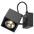 Big nautilus square led. applique carrée. anthracite. 12w. 3000k