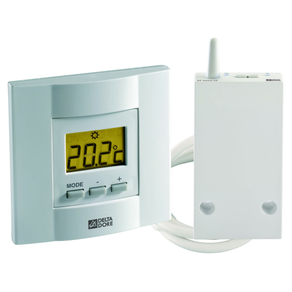 Delta Dore Tybox 23 Thermostat électronique radio à affichage digital pour chauffage