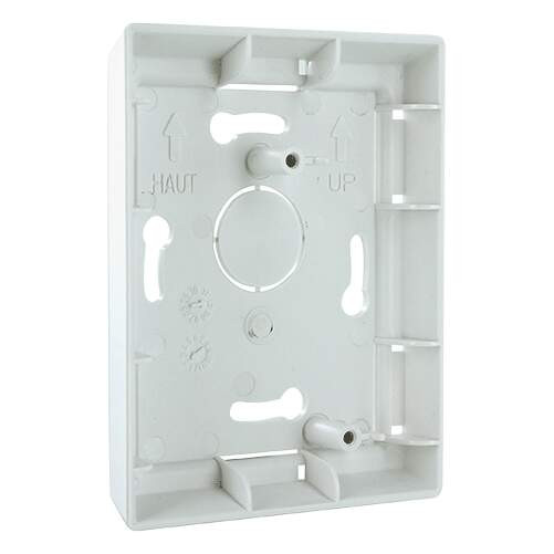 Boîtier intercalaire Delta dore pour fixation en saillie CALYBOX et DRIVER FP