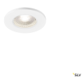 Kamuela eco, encastré de plafond intérieur, blanc, led, 6,5w, 4000k, ip65, rt 2012, variable triac