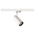 Numinos, spot pour rail 3 allumages, intérieur, 24°, blanc/noir, led, 20,1w, 2700k, variable triac