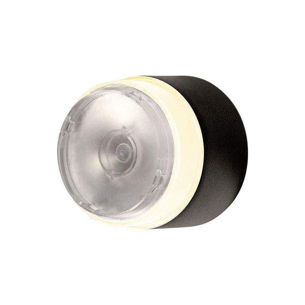 Mana base, applique anthracite ronde 15w 800/820lm 2700/3000k irc 90 variable