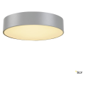 Medo 40 led. plafonnier. gris argent. led 31w 3000k