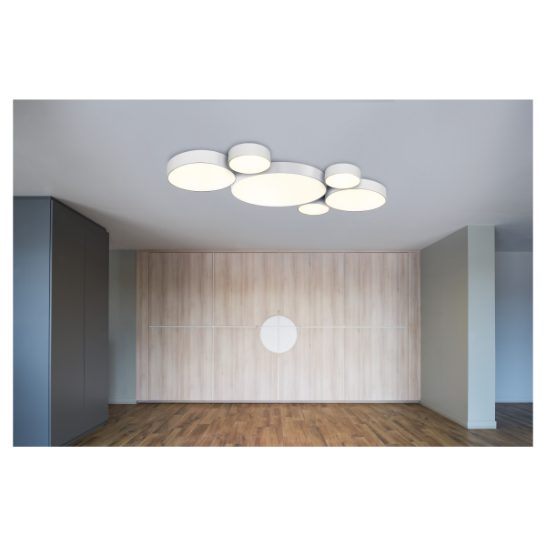 Slv by declic medo 90 led, plafonnier, blanc, led 119w, 3000k - SLV - 135171