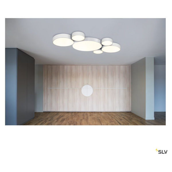 Slv by declic medo 90 led, plafonnier, blanc, led 119w, 3000k - SLV - 135171
