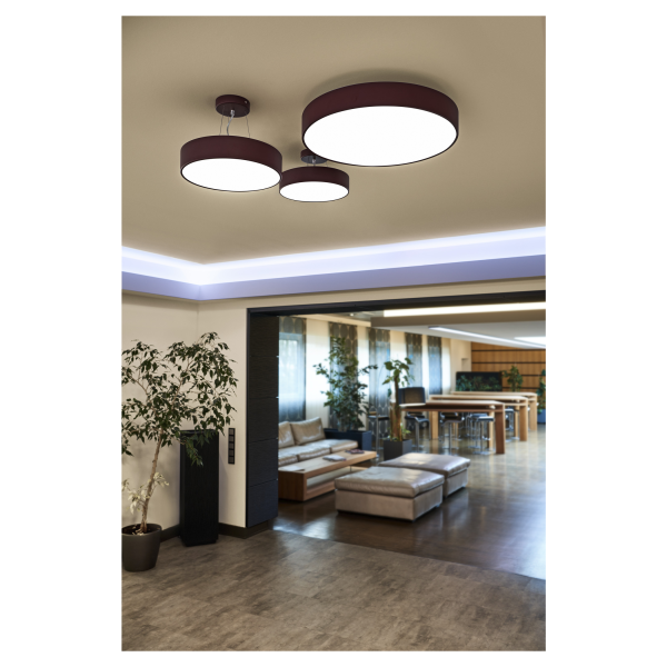 Kit de suspension pour medo led. bordeaux. 5 filins