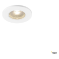 Kamuela eco, encastré de plafond intérieur, blanc, led, 6,5w, 3000k, ip65, rt 2012, variable triac