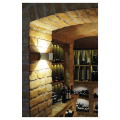 Logs in applique, carrée, alu brossé, 5w led, 3000k