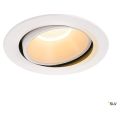 Numinos, encastré de plafond intérieur, 40°, blanc, led, 2700k, orientable