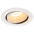 Numinos, encastré de plafond intérieur, 40°, blanc, led, 2700k, orientable