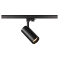 Numinos, spot pour rail 3 allumages, intérieur, 24°, noir, led, 20,1w, 2700k, variable triac