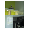 Slv by declic dl 126 led, encastré rond, métal brossé, 2,8w led 3000k, 12v