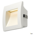 Downunder out led s. encastré mural blanc. led 0.96w 3000k. 40lm. irc80