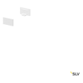 SLV by Declic GRAZIA 10, embouts pour profil plat, 2 pcs., blanc