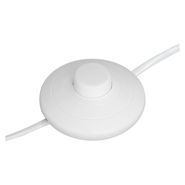 Fenda bow, lampadaire intérieur, blanc, e27, 25w max, sans abat-jour