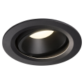 Numinos, encastré de plafond intérieur, 40°, noir, led, 4000k, orientable