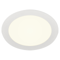 Senser 18, encastré de plafond intérieur, rond, blanc, led, 4000k