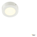 Senser 12, applique et plafonnier intérieur, rond, blanc, led, 8,2w, 4000k