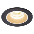 Numinos® xs, encastré de plafond intérieur, 20°, noir/blanc, led, 7w, 3000k, ip20/ip44